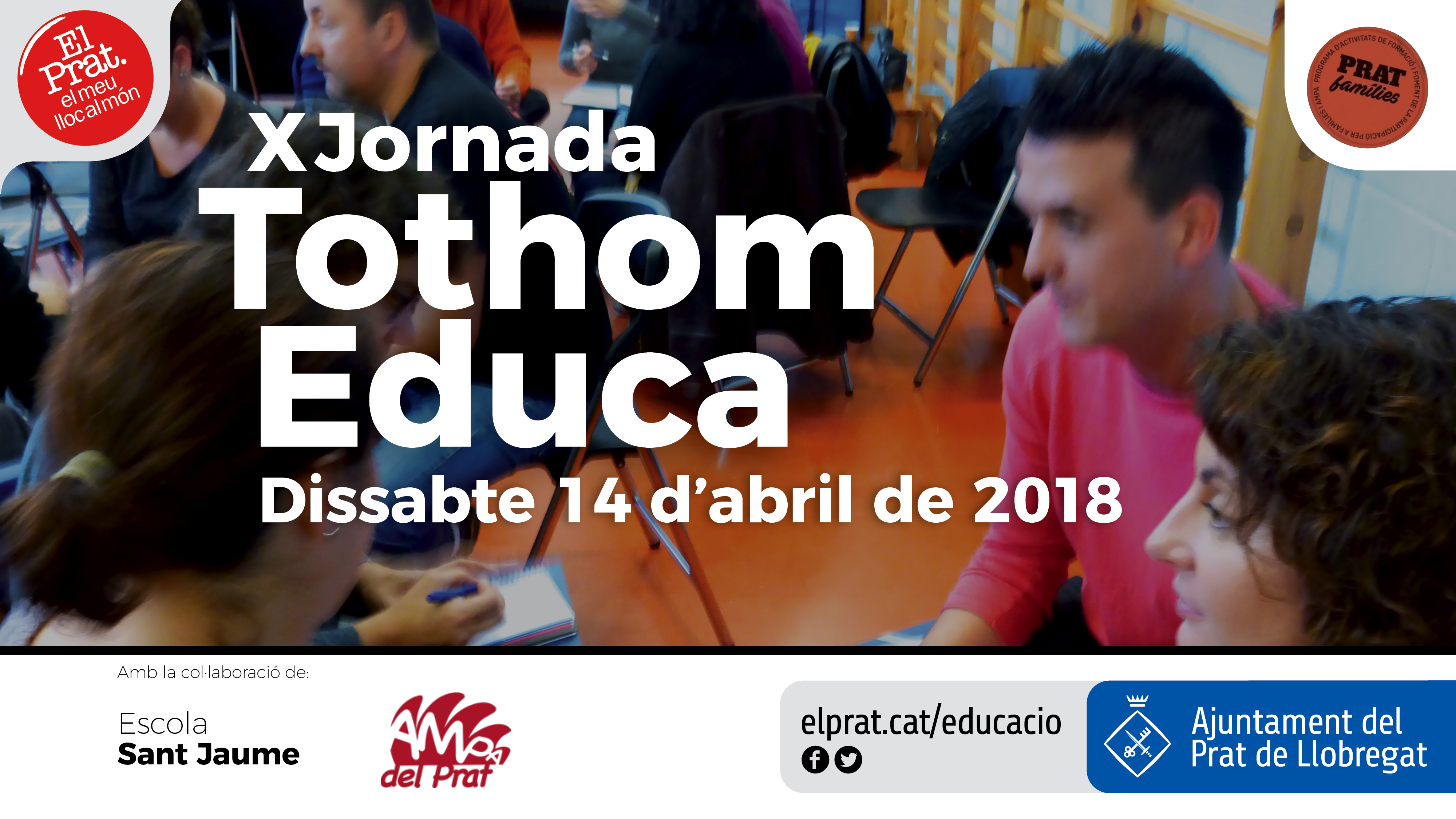 Imatge gràfica X Jornada Tothom Educa