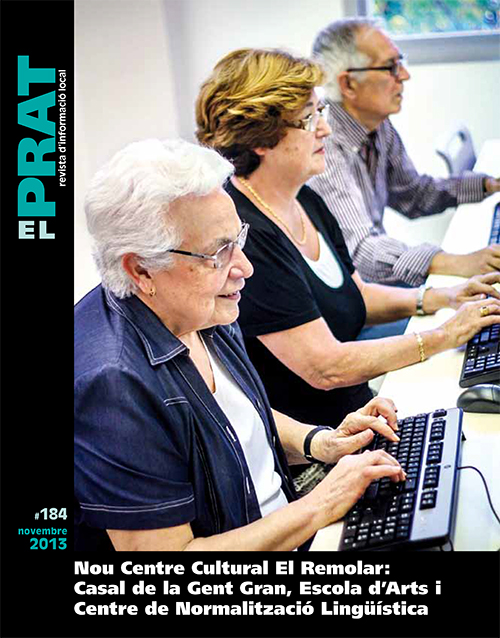 Portada de la revista ElPrat número 184