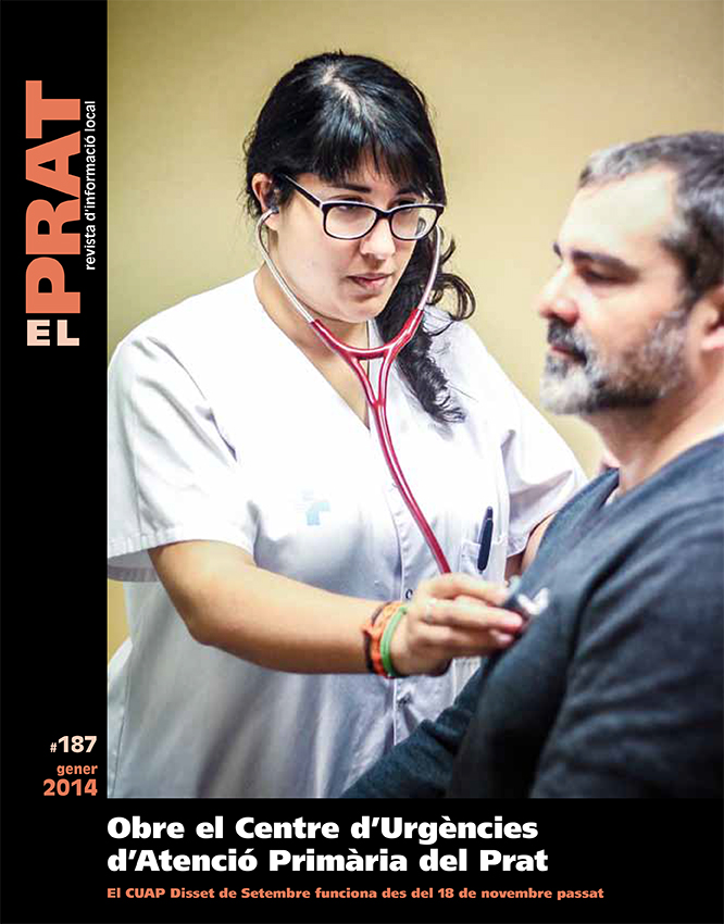Portada de la revista ElPrat número 187