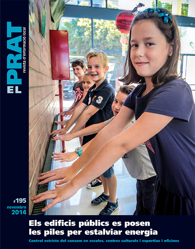 Portada de la revista ElPrat número 195