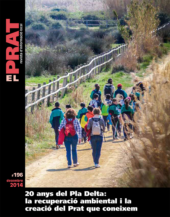Portada de la revista ElPrat número 196