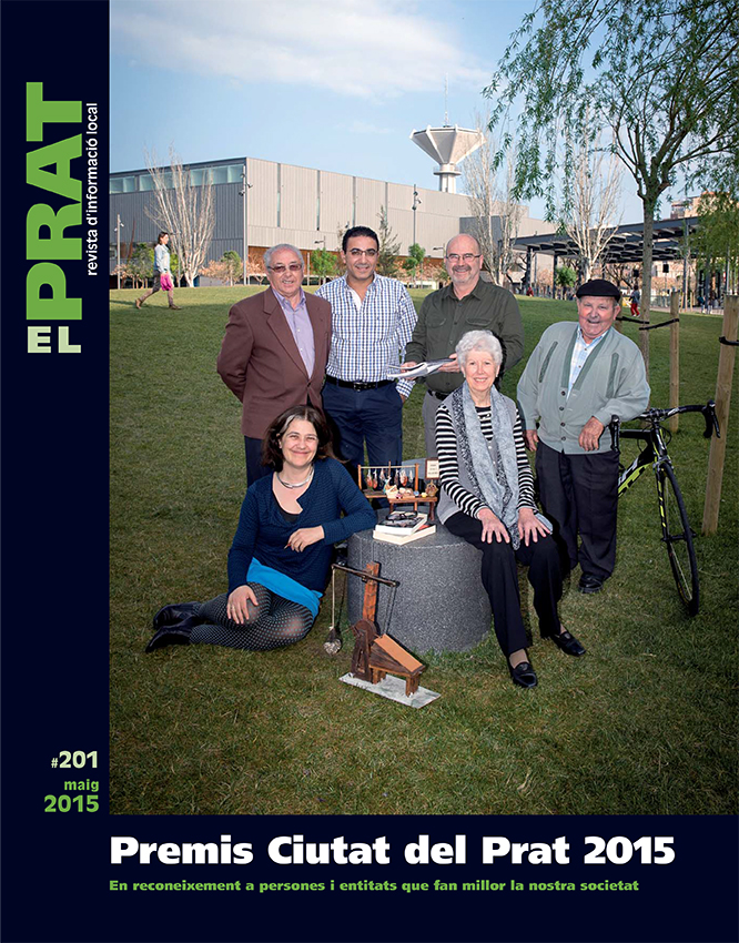 Portada de la revista ElPrat número 201
