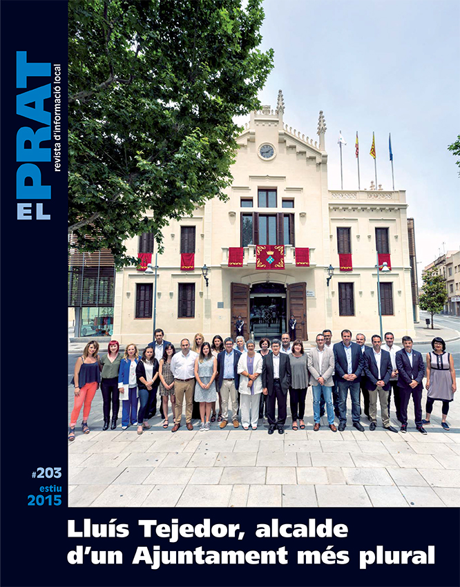Portada de la revista ElPrat número 203
