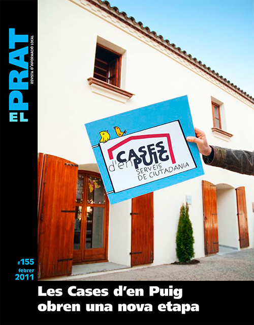 Portada de la revista ElPrat número 155
