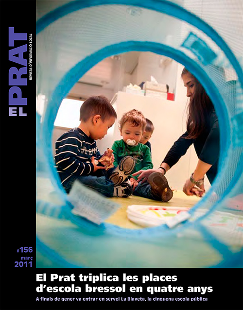 Portada de la revista ElPrat número 156
