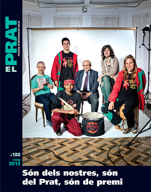 Portada de la revista ElPrat número 180