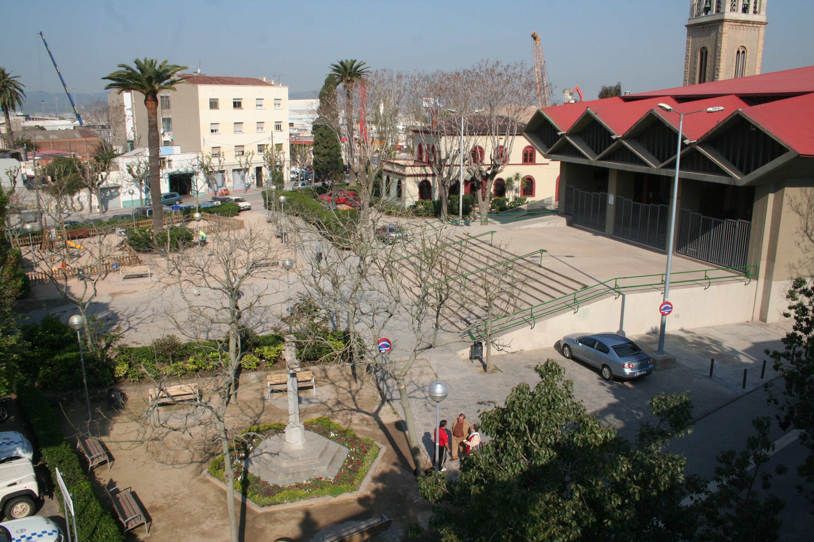 Plaça de l'Església del Prat, 2017