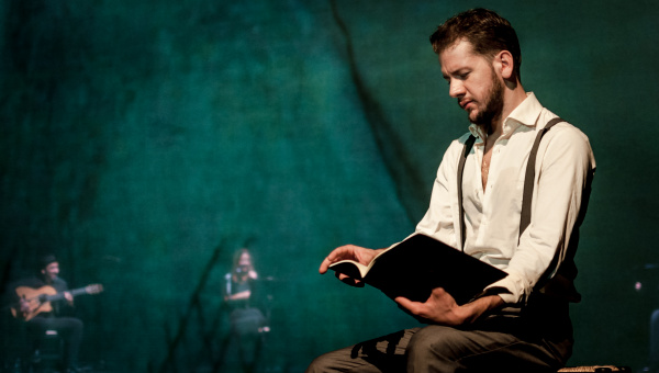 Imatge de l'obra "Federico García", interpretada al Teatre L'Artesà el 27 d'abril de 2019