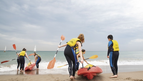 Activitats nàutiques al Centre Municipal de Vela, maig de 2018 (imatge d'arxiu) 