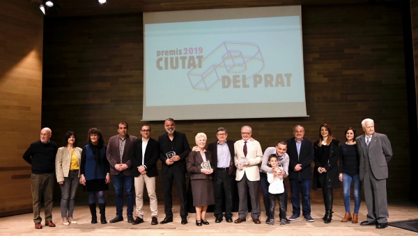 Premis Ciutat del Prat 2019 (foto de grup)