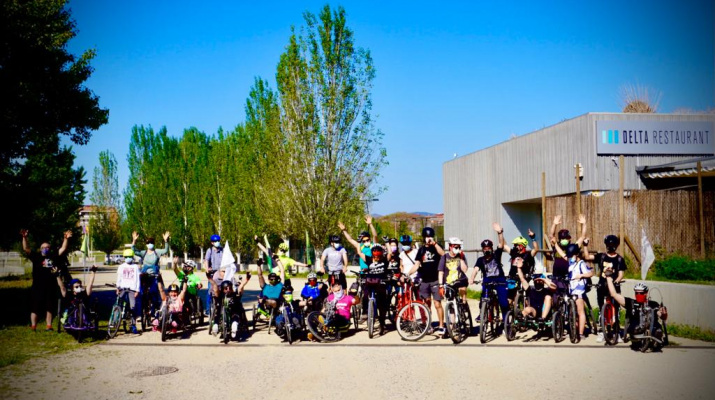Foto sortida bici adaptada
