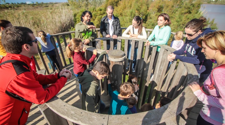 Participants a la Gimcana Familiar al mirador de Cal Malet