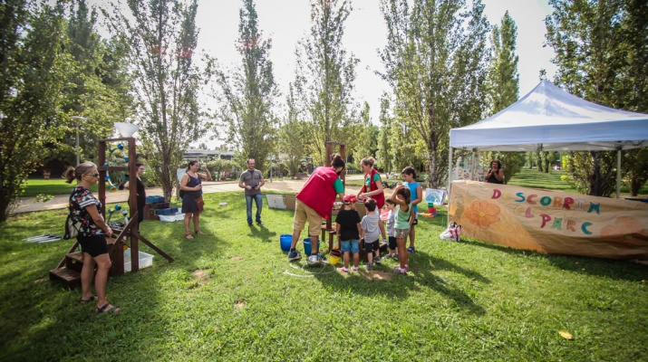 Jugatecambiental al Parc Nou