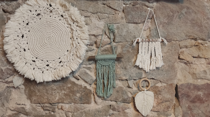 Les possibilitats del macramé Les possibilitats del macramé