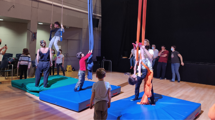Circ en família: Teles i trapezi