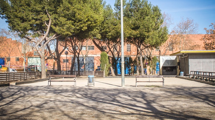 Pista de bàsquet Jardins de la Ribera