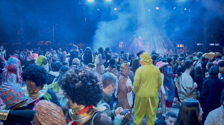 Sarau amb les Autoritats Locals del Carnaval i el DJ Caín