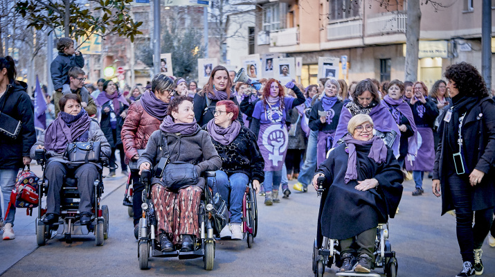 Marxa reivindicativa pel 8M