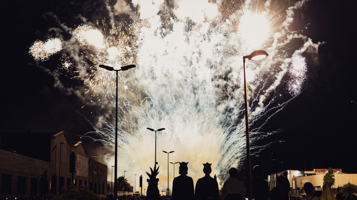 Imatges arxiu de Cultura Castells de Focs de Festa Major 2025
