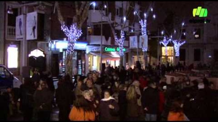 El pessebre de la Gent Gran recrea un mercat