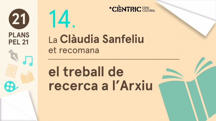 21 Plans pel 21. Claudia Sanfeliu: El treball de recerca