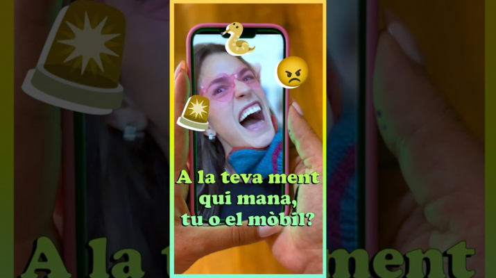 A la teva ment, qui mana? Tu o el mòbil?