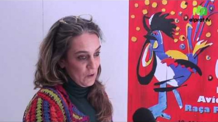La pratenca Berta Xirinachs, responsable del cartell