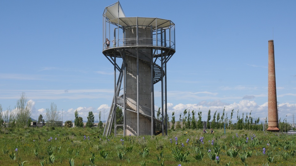 El mirador del Parc del Riu