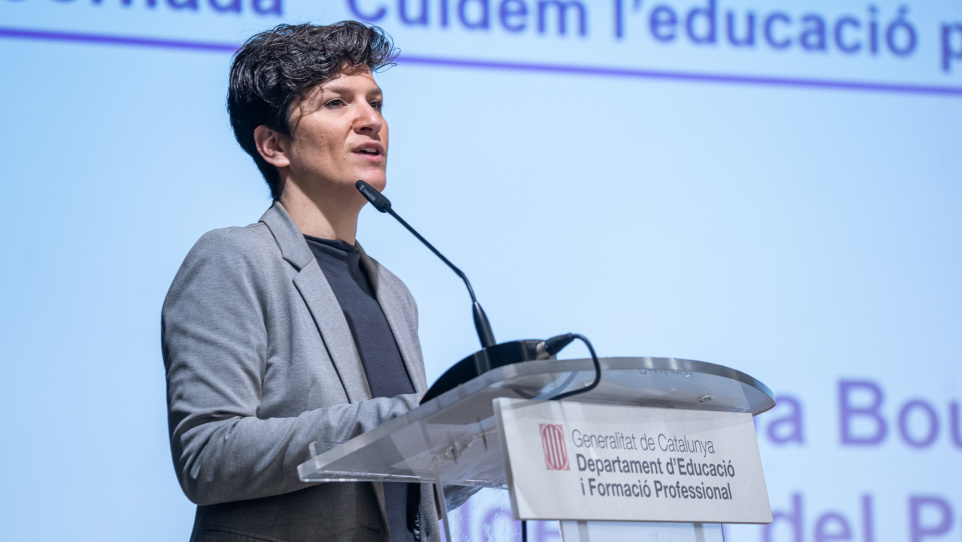 Alba Bou Jornada Consell d'Educació de Catalunya