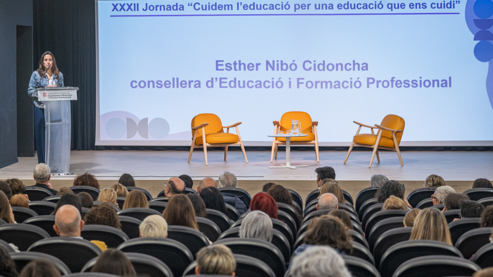 Esther Niubó Jornada Consell d'Educació de Catalunya