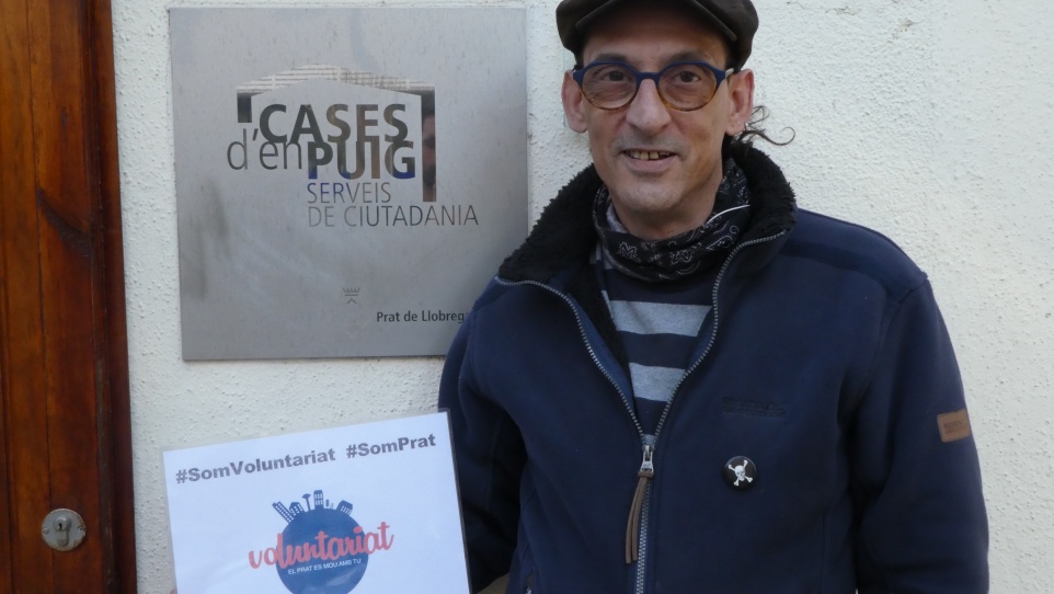 Carlos Cordero, voluntari en 1a persona Carlos Cordero, voluntari en 1a persona