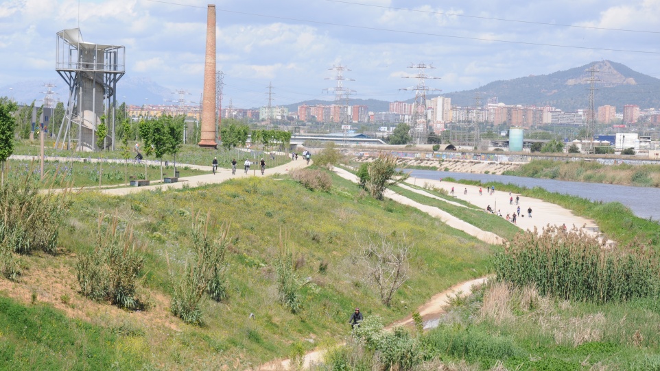 El mirador del Parc del Riu