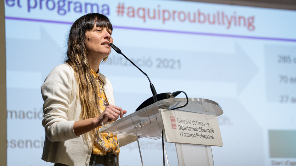 Programa Stop Bullying a Consell d'Educació de Catalunya 