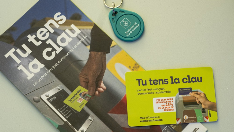 Tu tens la clau: Implantació de nou model de gestió de residus amb contenidor intel·ligents al Prat