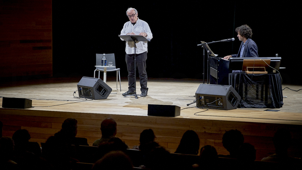 La defensa de Sòcrates, de Plató. Lectura dramatitzada amb Francesc Orella i Rafel Plana