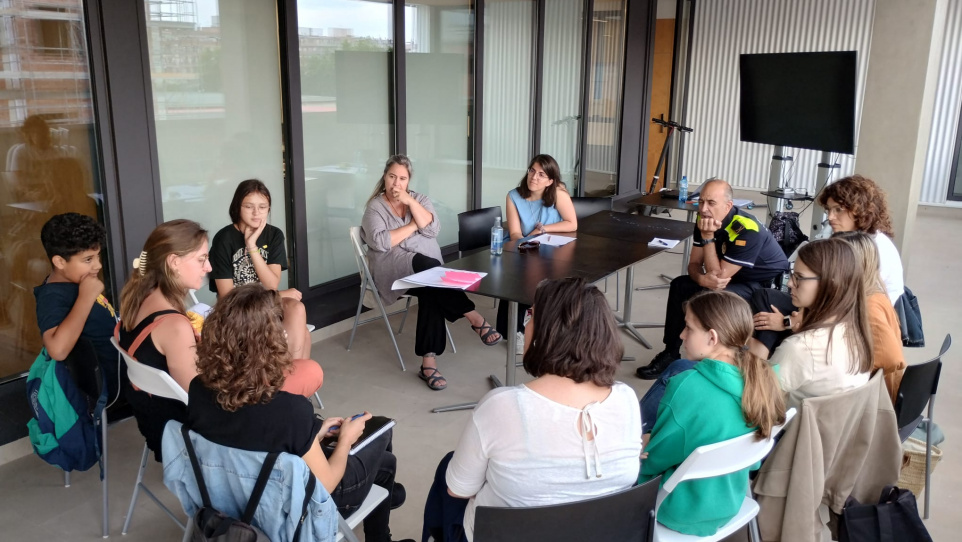 Reunió del grup de treball d’Entorns Segurs i Saludables de la Taula Local d'Infància i Adolescència