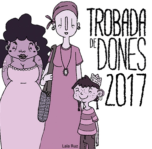 Imatge gràfica de la Trobada de Dones 2017