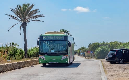 Autobús PR3 platja