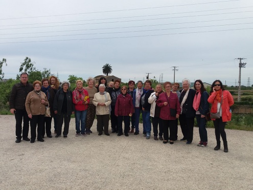 Visita al delta del Llobregat de les Dones Sàvies.