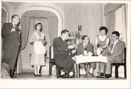 Representació de la comèdia La cura del amor, l’1 de març de 1955