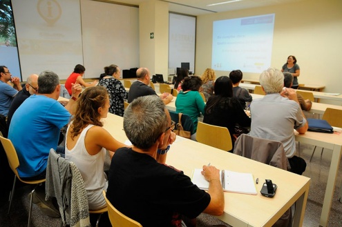 Curs per a entitats “Els comptes clars”, de l'any 2015.