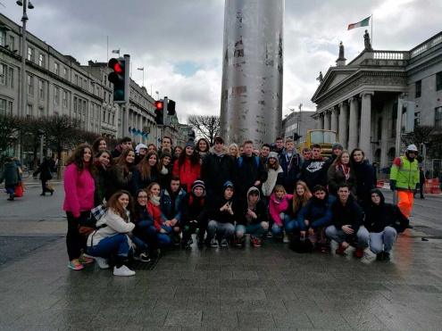 Alumnes del Prat a Irlanda.