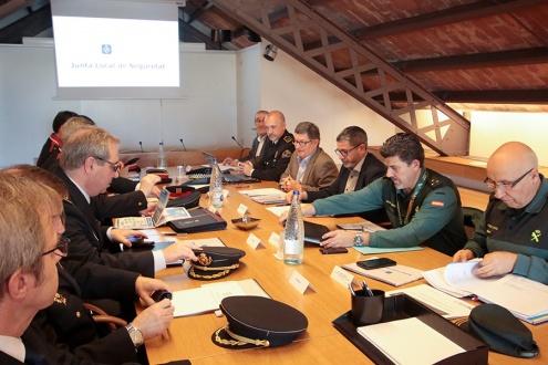 Reunió de la Junta Local de Seguretat del Prat.