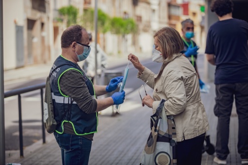 El Prat mascaretes coronavirus Ajuntament