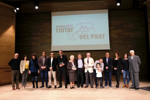 Premis Ciutat del Prat 2019 (foto de grup)