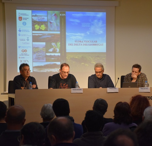 Presentació del llibre "Flora vascular del delta del Llobregat".