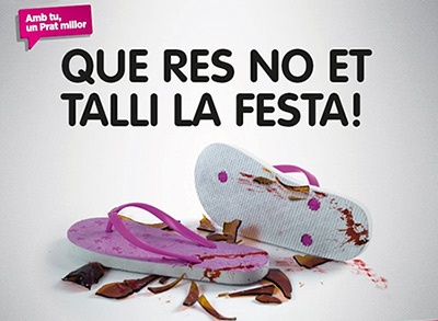 Que res no et talli la festa!