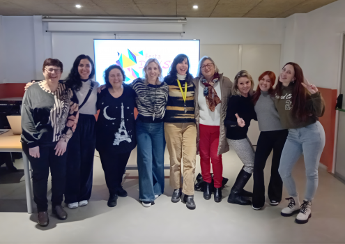 Reunió de les entitats per preparar l’acte del Dia Internacional de la Dansa.