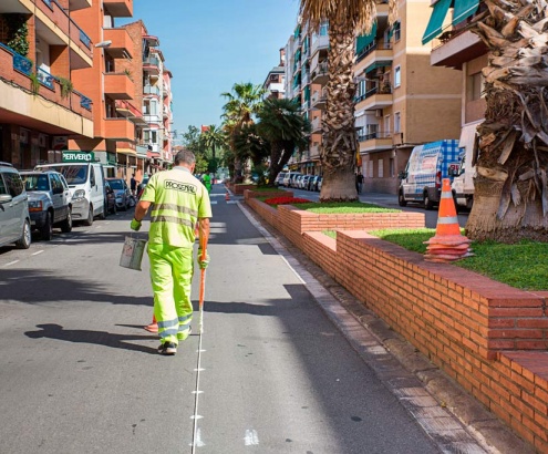 Carril bici de Coronel Sanfeliu