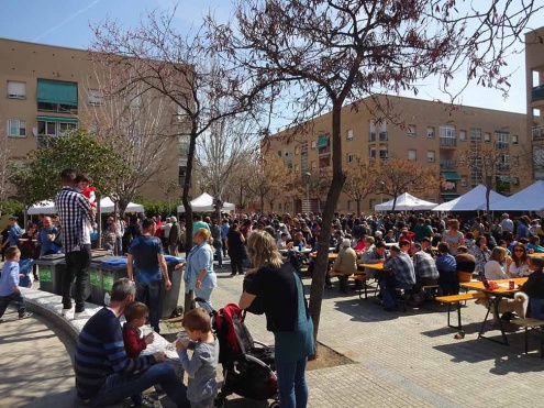 Aspecte de la festa de les Sopes